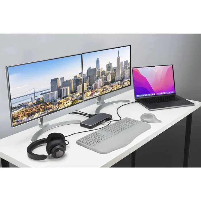 Kensington SD5760T Dockingstation Thunderbolt 4 Dual 4K Gris