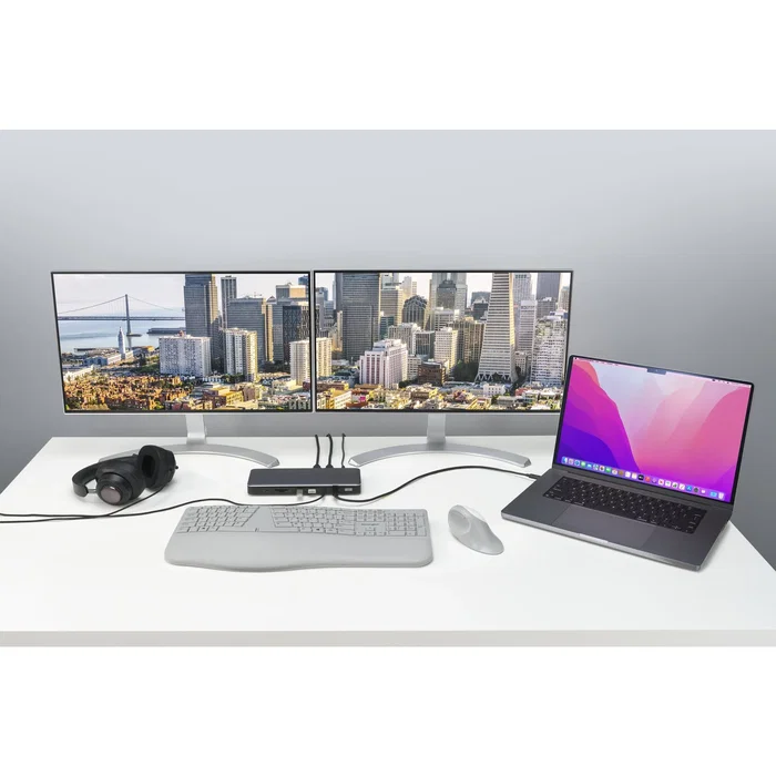 Kensington SD5760T Dockingstation Thunderbolt 4 Dual 4K Gris