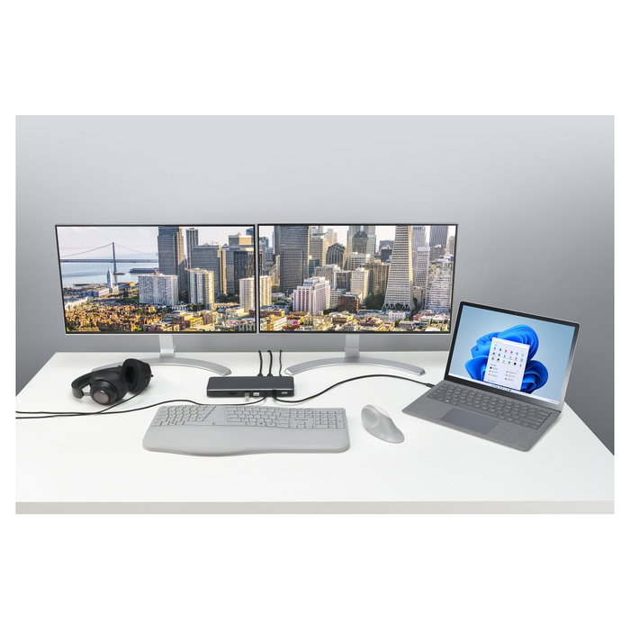 Kensington SD5760T Replicador de Puertos 4K Dual Thunderbolt 4 con Carga Power Delivery 96W