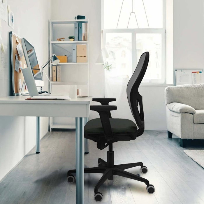 PIQUERAS Y CRESPO Silla de oficina Jorquera Gris oscuro y Azul PIQUERAS Y CRESPO Silla de oficina Jorquera Gris oscuro y Azul