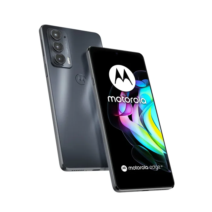 Motorola edge 20 8GB 128GB Gris Smartphone Android 11 5G - Triple cámara 108MP, pantalla OLED 6.7" 144Hz, Snapdragon 778G, batería 4000mAh