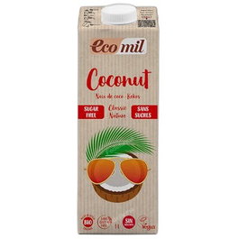 ECOMIL Coconut Classic Nature Bio - Bebida de Coco Natural Ecológica - 1 Litro