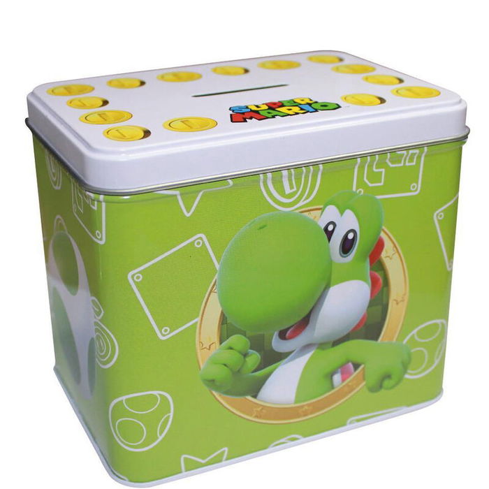 Nintendo Hucha + Taza Yoshi Super Mario Bros