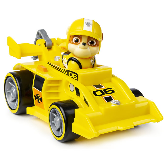Spinmaster Paw Patrol Rubbles Race & Go Deluxe con Figura
