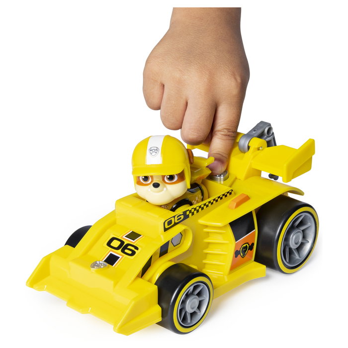 Spinmaster Paw Patrol Rubbles Race & Go Deluxe con Figura