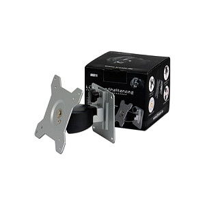 Tronje AR011 (15-24Z) Soporte de Pared para TV 12kg 100x100mm Aluminio Acero Inoxidable 381-609.6mm 15-24 pulgadas