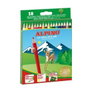 Alpino Estuche de 18 Lápices de Colores Largos Surtidos