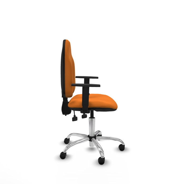 PIQUERAS Y CRESPO Silla de oficina Algarra Naranja PIQUERAS Y CRESPO Silla de oficina Algarra Naranja