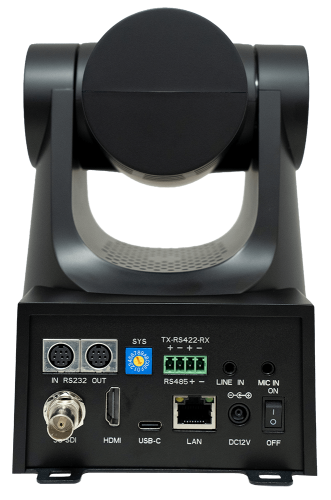 Laia C-PRO INFINITY 12X (CPI-412/60) Cámara PTZ 4K 60fps con sensor Sony 1/2.8", NDI, USB-C, HDMI, SDI y LAN Laia C-PRO INFINITY 12X (CPI-412/60) Cámara PTZ 4K 60fps con sensor Sony 1/2.8", NDI, USB-C, HDMI, SDI y LAN