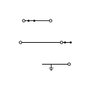 WAGO 2205-7646 Terminal de conexión N/L/PE Push-in CAGE CLAMP, Gris