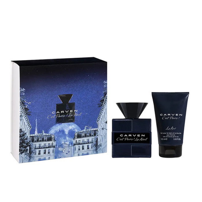 Set de Perfume Hombre Carven C'EST PARIS la nuit 2 Piezas