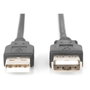 Digitus Cable de extensión USB 2.0 Tipo A Macho/Hembra 3.0m