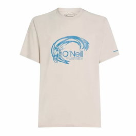 Camiseta de Manga Corta Hombre O'Neill O'Riginals Hybrid Upf Graphic Beige