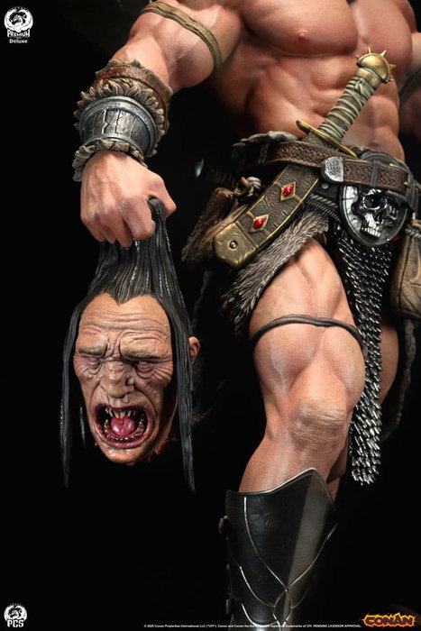 Premium Collectibles Studio Conan el Bárbaro Estatua 1/4 Conan Deluxe Edition 63 cm