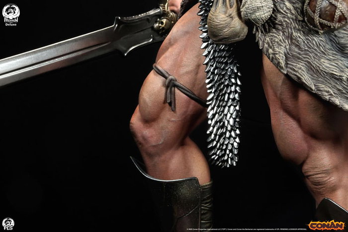 Premium Collectibles Studio Conan el Bárbaro Estatua 1/4 Conan Deluxe Edition 63 cm