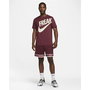 Camiseta de baloncesto Nike Gianni Rojo Oscuro M
