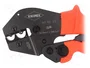 KNIPEX Crimpadora para terminales de cable sin aislar 5AWG