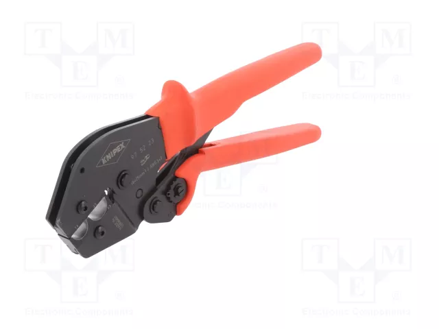 KNIPEX Crimpadora para terminales de cable sin aislar 5AWG KNIPEX Crimpadora para terminales de cable sin aislar 5AWG