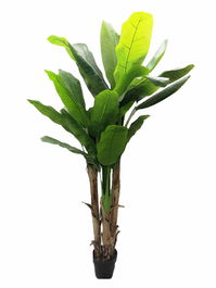 Oplante Planta Artificial Bananera 180 cm Verde Tela
