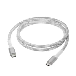Dbramante1928 CB12CCGR7116 Cable USB-C Macho a USB-C Macho 1.2 m, USB 2.0, Blanco - Cable para Transferencia de Datos y Carga