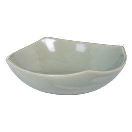 Centro de Mesa Verde Claro Cerámica 22,5 x 22,5 x 7 cm