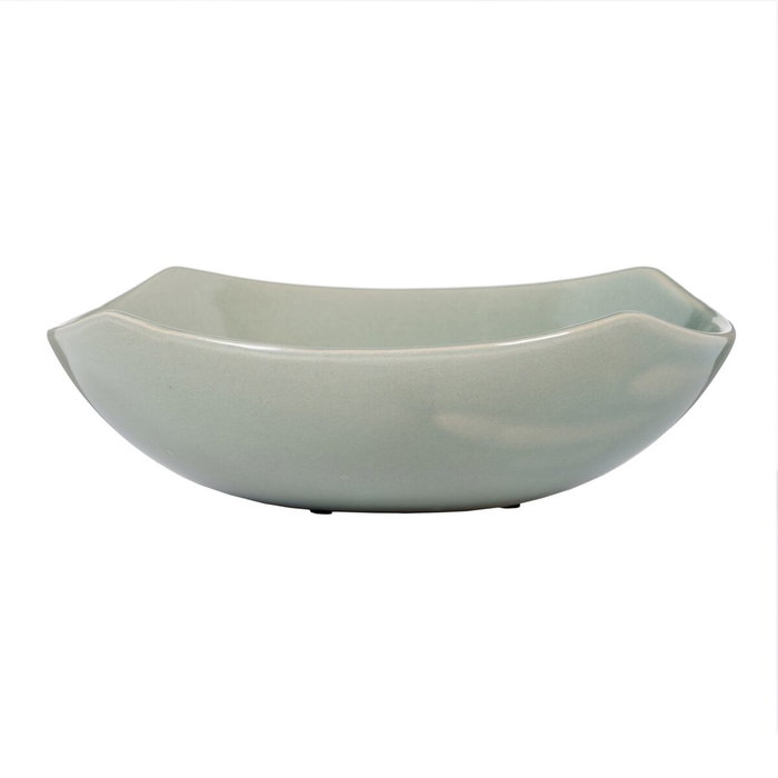 Ixia Centro Mesa Azul Claro Cerámica 22,50 X 22,50 X 7 cm