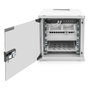 Digitus SOHO PRO Rack de Pared 6U, Caja Mural de 10", 60 kg de Capacidad, Gris, Gestión de Cables, Dimensiones: 325x315x300 mm