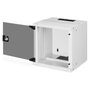Digitus SOHO PRO Rack de Pared 6U, Caja Mural de 10", 60 kg de Capacidad, Gris, Gestión de Cables, Dimensiones: 325x315x300 mm