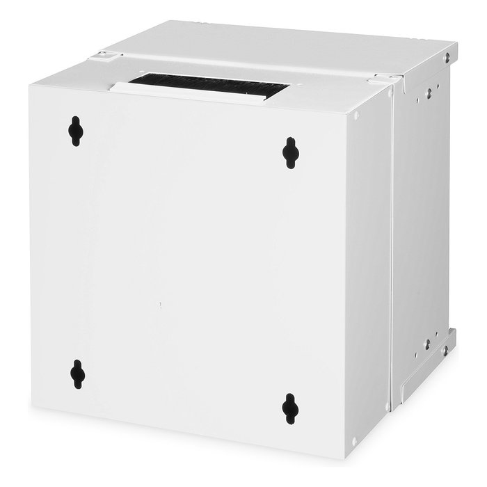 Digitus SOHO PRO Rack de Pared 6U, Caja Mural de 10", 60 kg de Capacidad, Gris, Gestión de Cables, Dimensiones: 325x315x300 mm