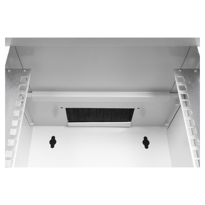 Digitus SOHO PRO Rack de Pared 6U, Caja Mural de 10", 60 kg de Capacidad, Gris, Gestión de Cables, Dimensiones: 325x315x300 mm