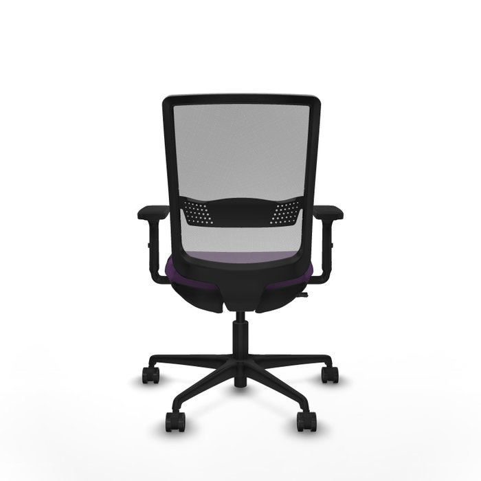 PIQUERAS Y CRESPO Silla de oficina Haches con mecanismo Sincro/Traslack, Morado y Gris PIQUERAS Y CRESPO Silla de oficina Haches con mecanismo Sincro/Traslack, Morado y Gris