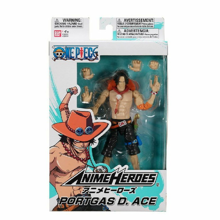 Bandai Anime Heroes One Piece - Figura Portgas D. Ace 17 cm