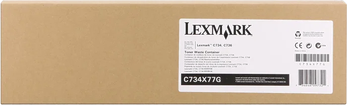 Lexmark C734X77G Bote residual de tóner