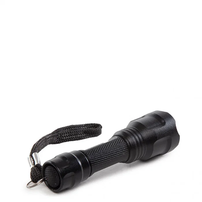 Linterna 100Lm 6000K LED Negra 40.000H [HO-LL-100L-B]