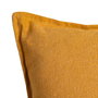 Cojín Ocre 85%Algodón-15%Lino Decoración 60 X 40 cm (Set de 2)