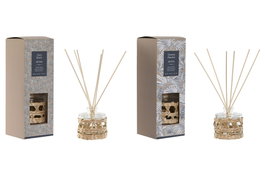 DKD Home Decor Ambientador Mikado Cristal Surtido de 2 Unidades 100ml