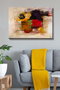 Wallity Lienzo Decorativo 171 (70 x 100 cm) con Marco de Madera de 3 cm, 100% Lienzo