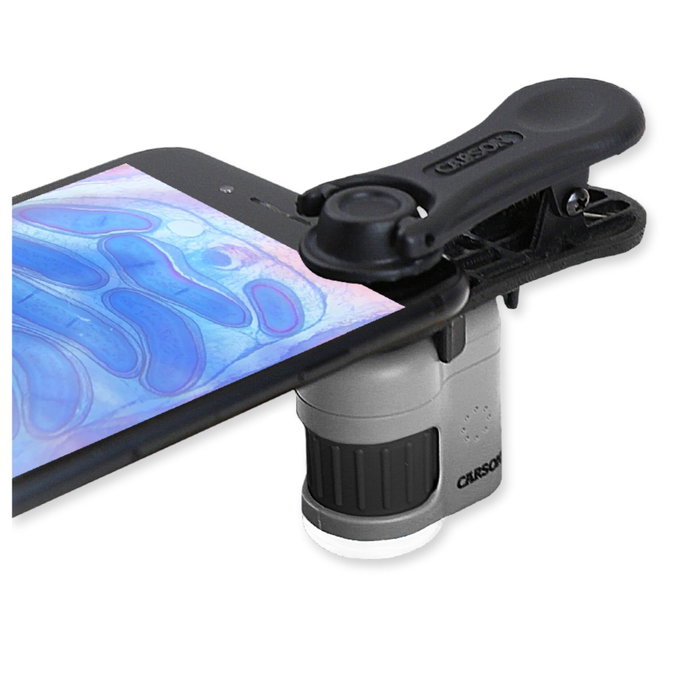 Carson MicroMini MM-380 Microscopio de Bolsillo con Luz LED y UV