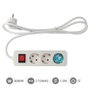 GSC Evolution Base múltiple Serie Mega 3T con 3 tomas y cable de 1,5m