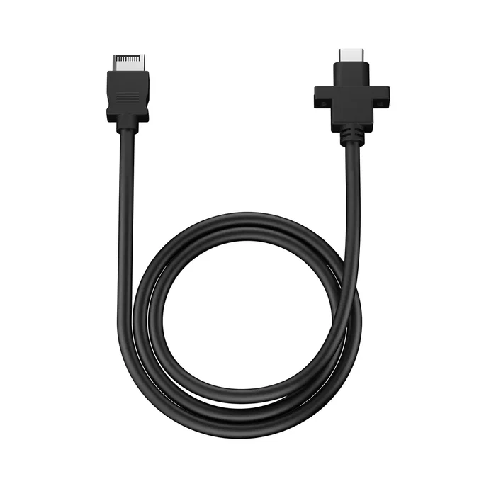 Fractal Design FD-A-USBC-001 Cable USB C a USB C 10 Gbps 0.67 m Negro para Cajas Pop