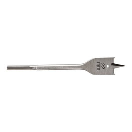 Wolfcraft Broca de Pala Vástago Hexagonal Ø22 x 152 mm Acero Templado para Herramientas 6.35 mm