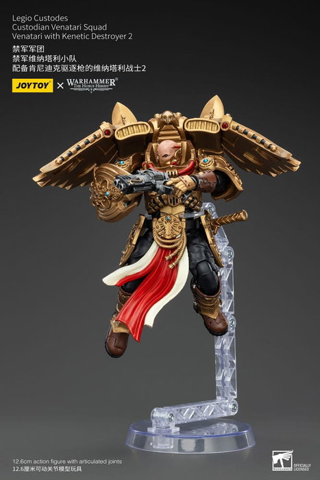 Warhammer The Horus Heresy Figura 1/18 Legio Custodes Custodian Venatari Squad Venatari with Kenetic Destroyer 2 13 cm