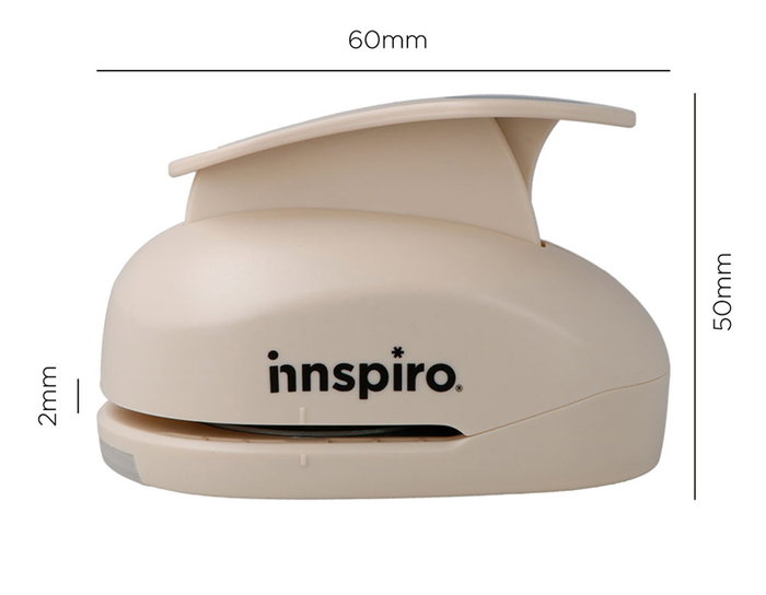 Innspiro Troqueladora de figuras Eva Foam Punch mano 16mm