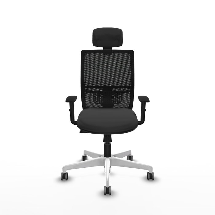 PIQUERAS Y CRESPO Silla de oficina Yunquera con mecanismo Sincro/Traslack, Gris oscuro y Negro PIQUERAS Y CRESPO Silla de oficina Yunquera con mecanismo Sincro/Traslack, Gris oscuro y Negro