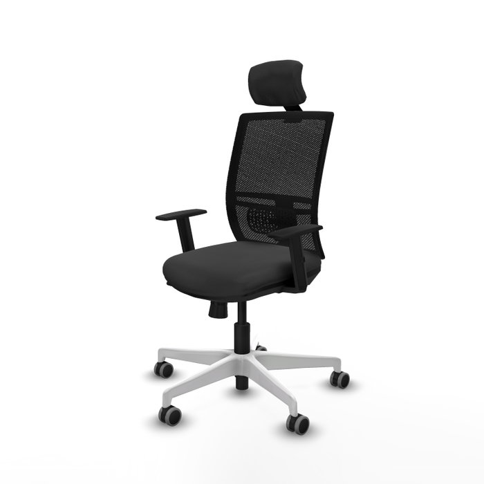 PIQUERAS Y CRESPO Silla de oficina Yunquera con mecanismo Sincro/Traslack, Gris oscuro y Negro PIQUERAS Y CRESPO Silla de oficina Yunquera con mecanismo Sincro/Traslack, Gris oscuro y Negro