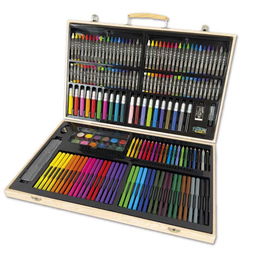 Tachan Maletín Artista Madera 180 Piezas T01069 48.5X31.5X4.6cm