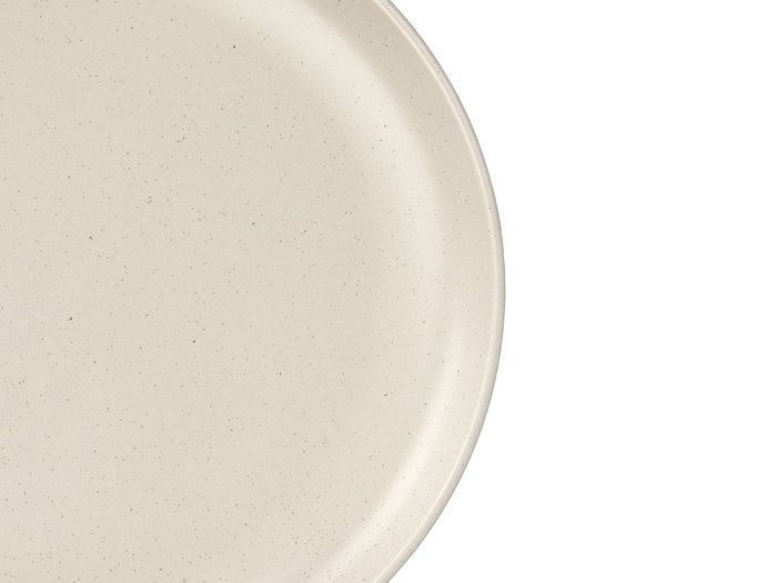 VESSIA Plato de postre moteado gris claro 20 cm (Pack de 36) units