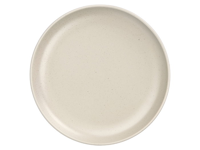 VESSIA Plato de postre moteado gris claro 20 cm (Pack de 36) units