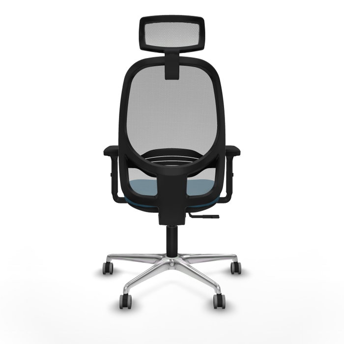 PIQUERAS Y CRESPO Silla de oficina Cilanco con mecanismo Sincro, Verde petróleo y Gris PIQUERAS Y CRESPO Silla de oficina Cilanco con mecanismo Sincro, Verde petróleo y Gris