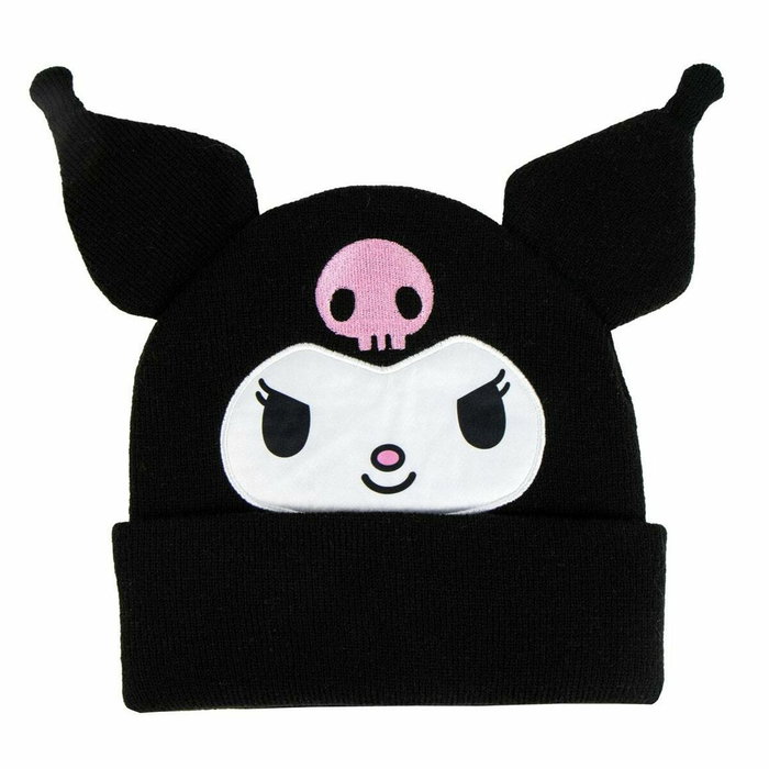 Cerdá Gorro Punto Hello Kitty Negro
